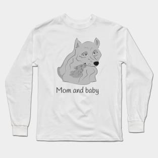 Mom and baby Long Sleeve T-Shirt